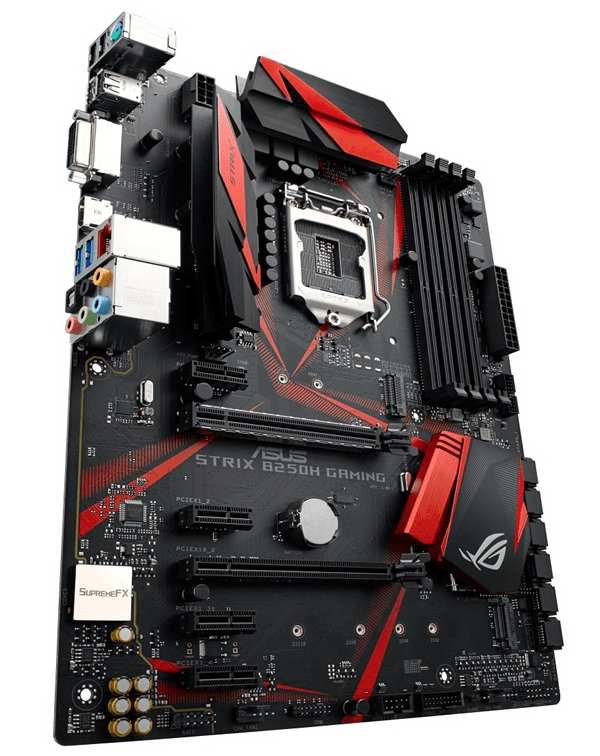 Asus Republic of Gamers Strix B250H Gaming motherboard Novatech